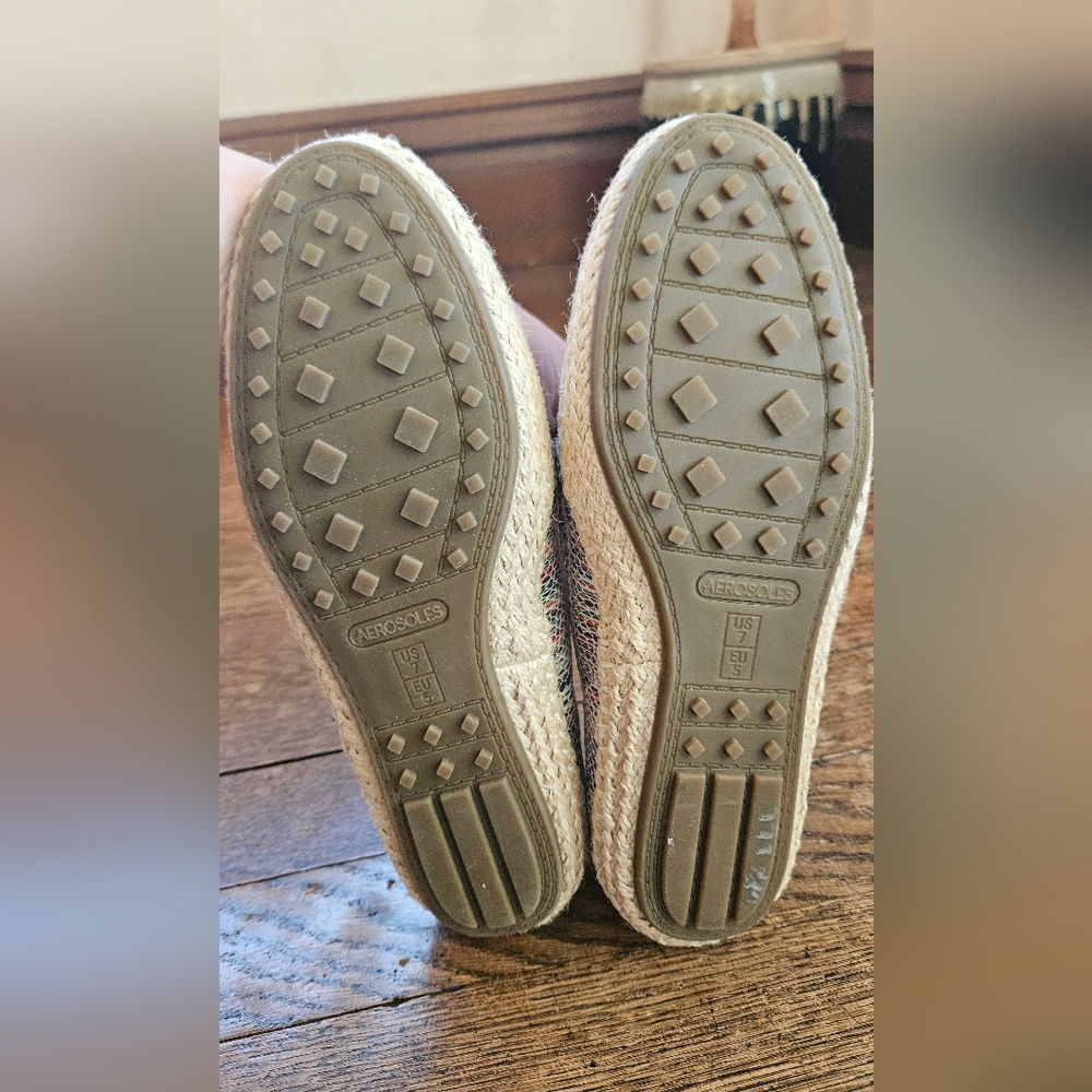 Aerosoles Multicolor Slip On Espadrilles - Picture 8 of 9
